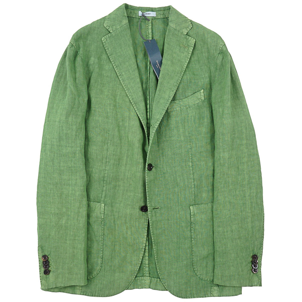 Boglioli Garment-Washed Linen 'K Jacket'