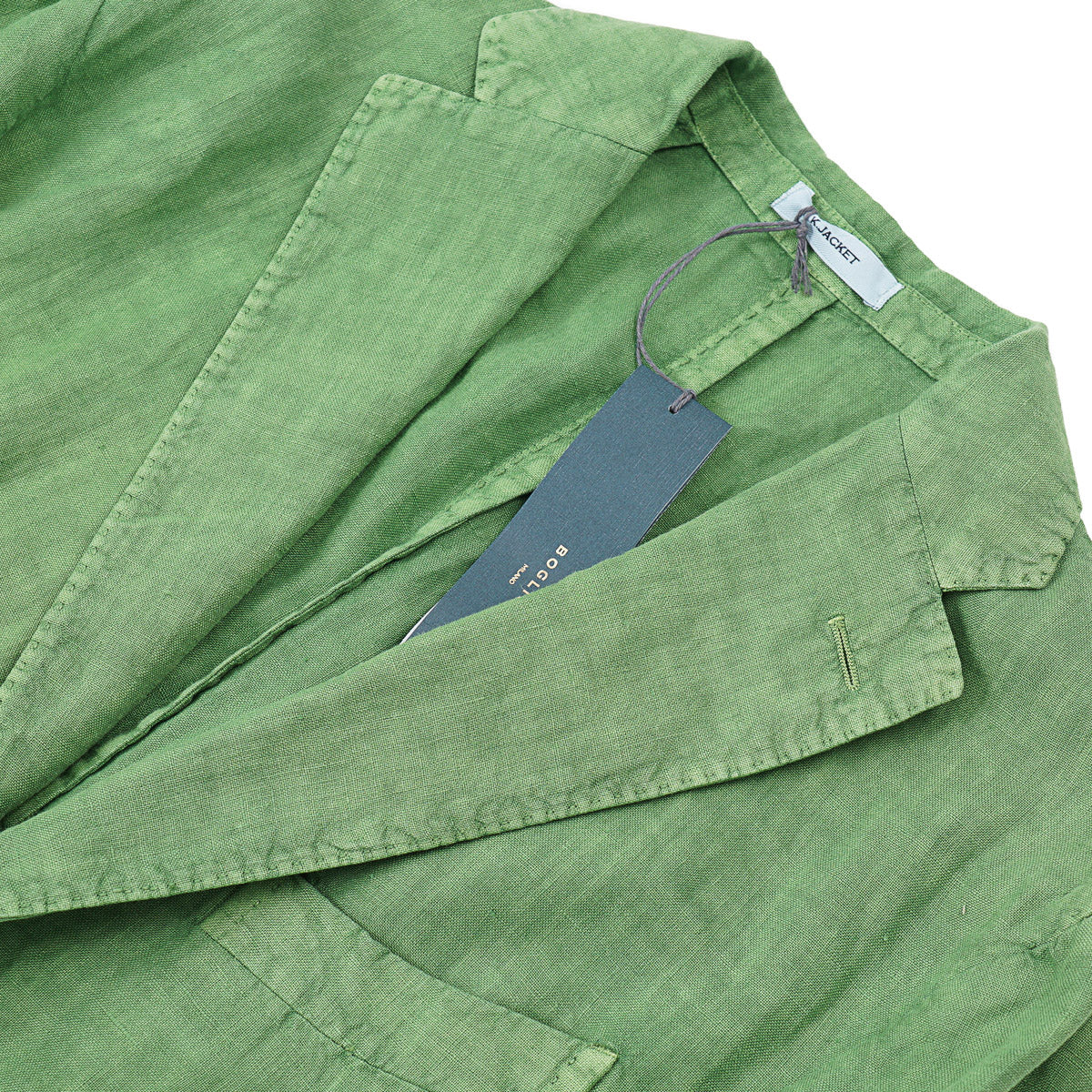 Boglioli Garment-Washed Linen 'K Jacket'
