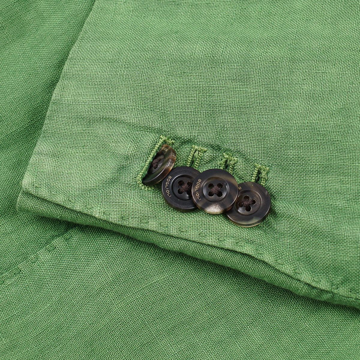 Boglioli Garment-Washed Linen 'K Jacket'