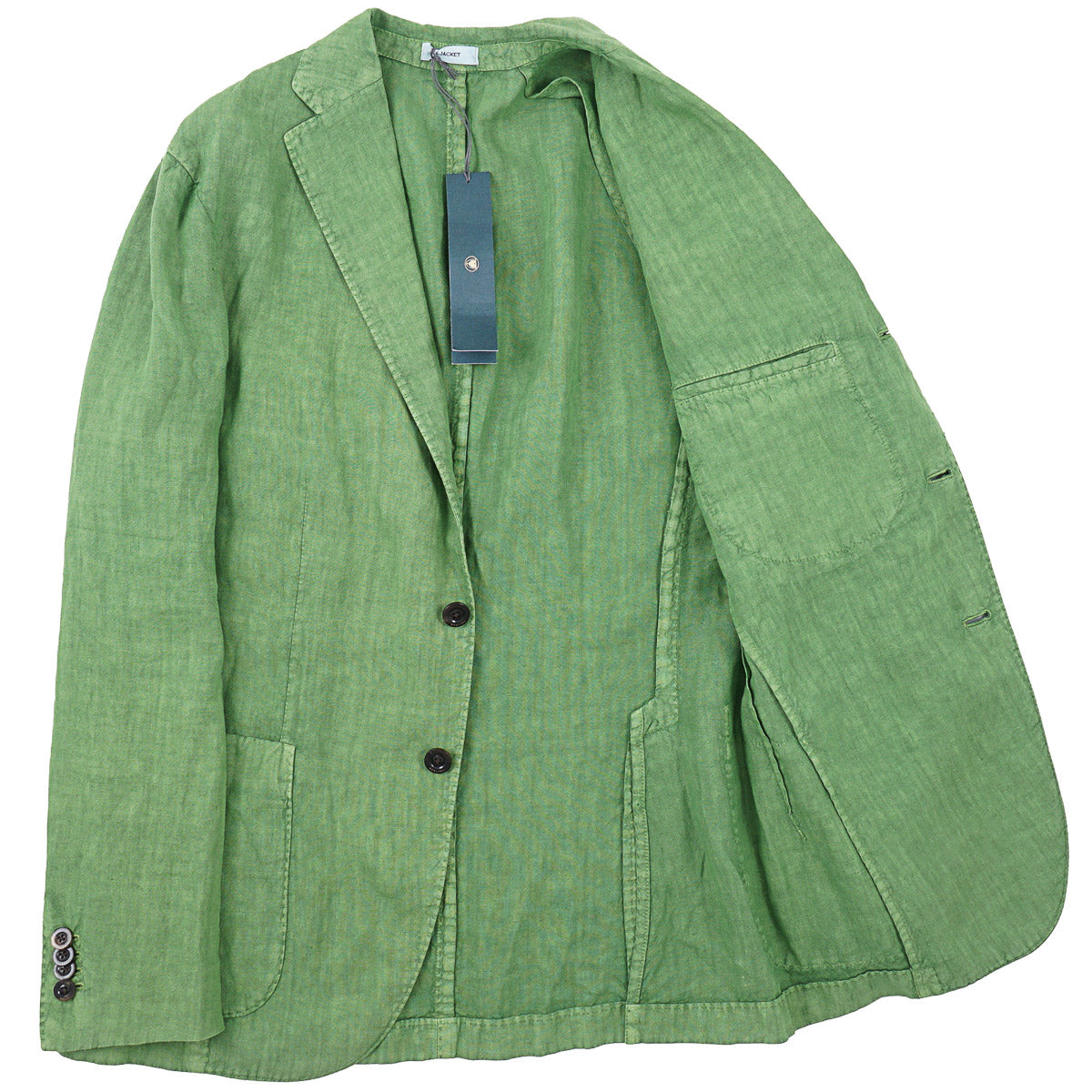 Boglioli Garment-Washed Linen 'K Jacket'