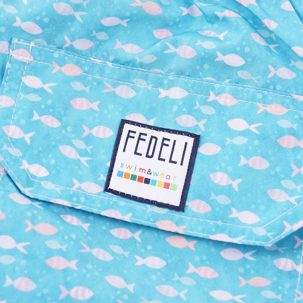 Fedeli 'Madeira' Printed Swim Trunks - Top Shelf Apparel