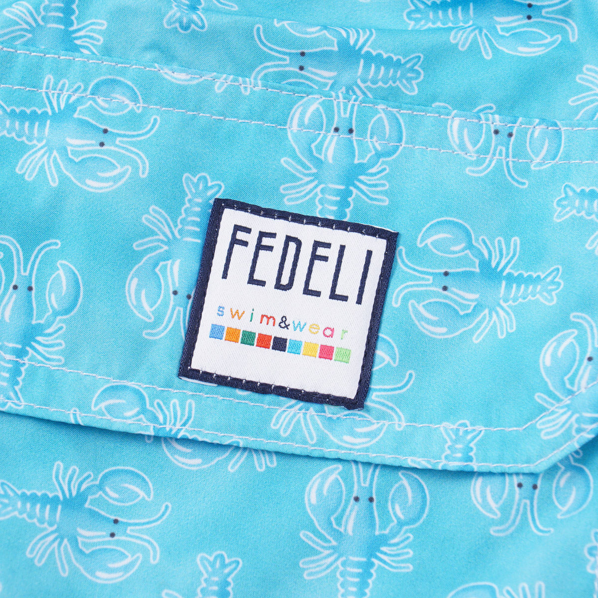 Fedeli 'Madeira' Printed Swim Trunks - Top Shelf Apparel