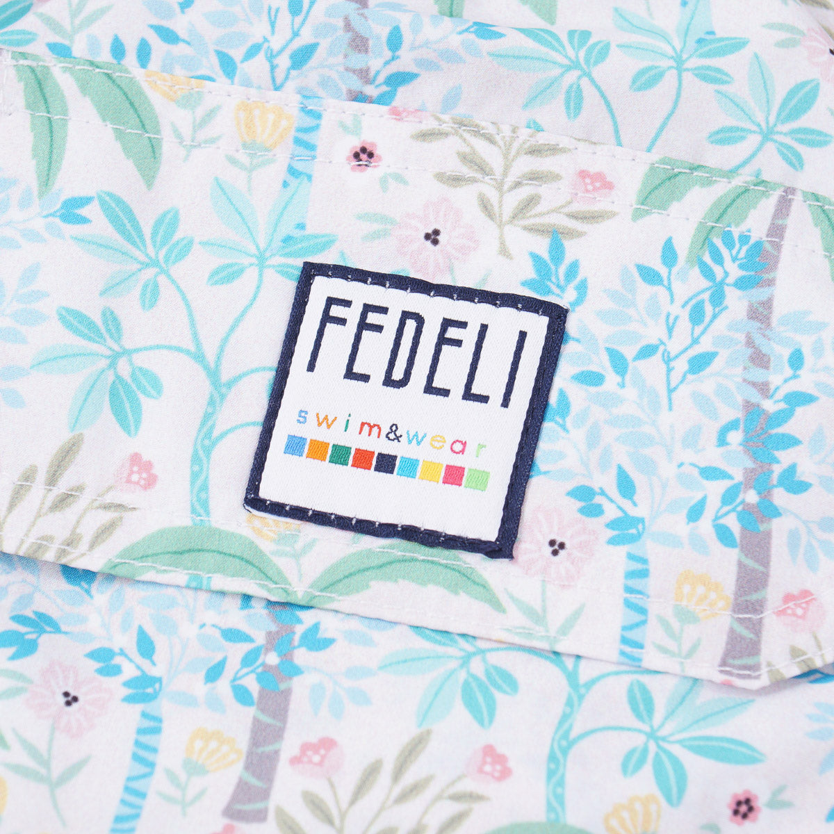 Fedeli 'Madeira' Printed Swim Trunks - Top Shelf Apparel