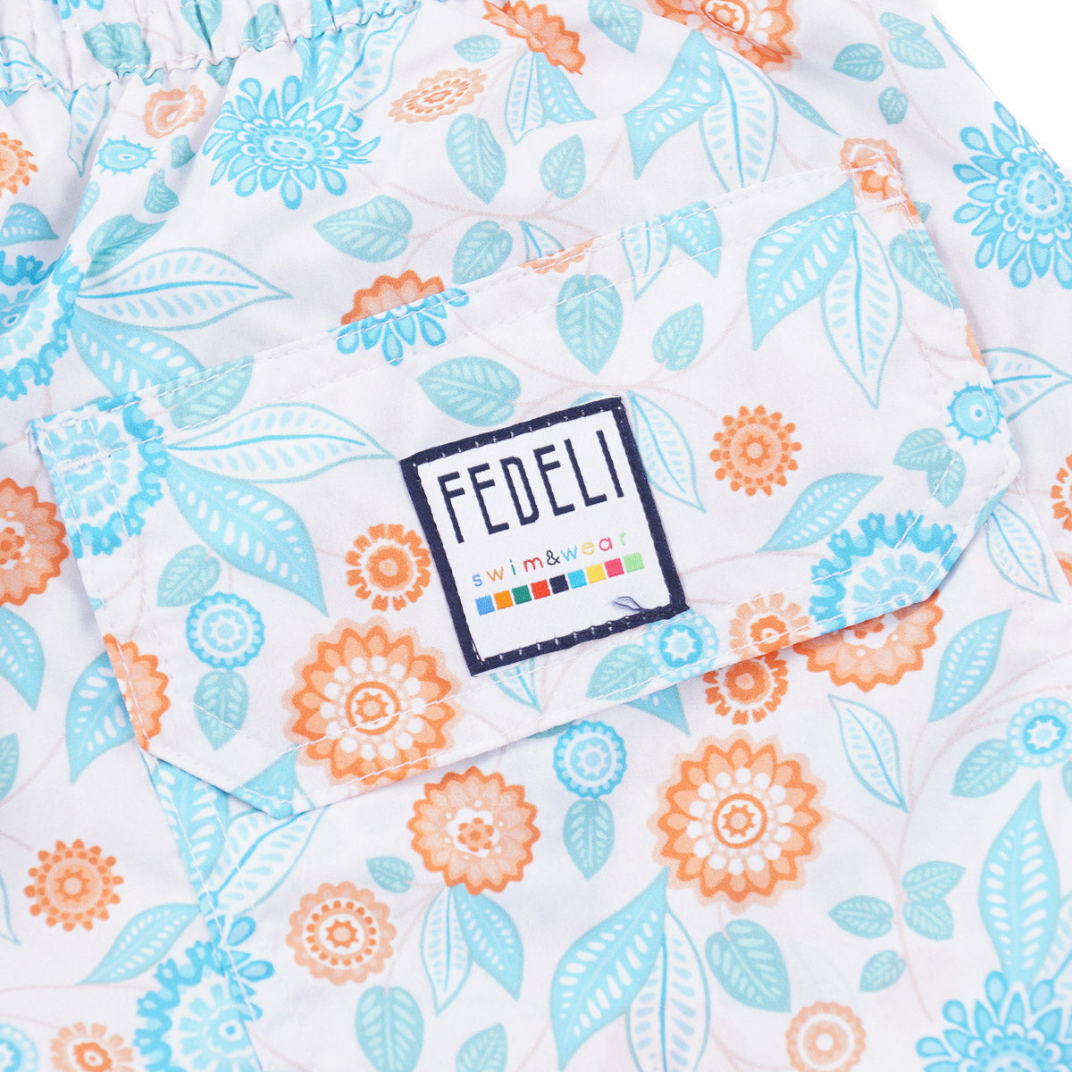 Fedeli 'Madeira' Printed Swim Trunks - Top Shelf Apparel