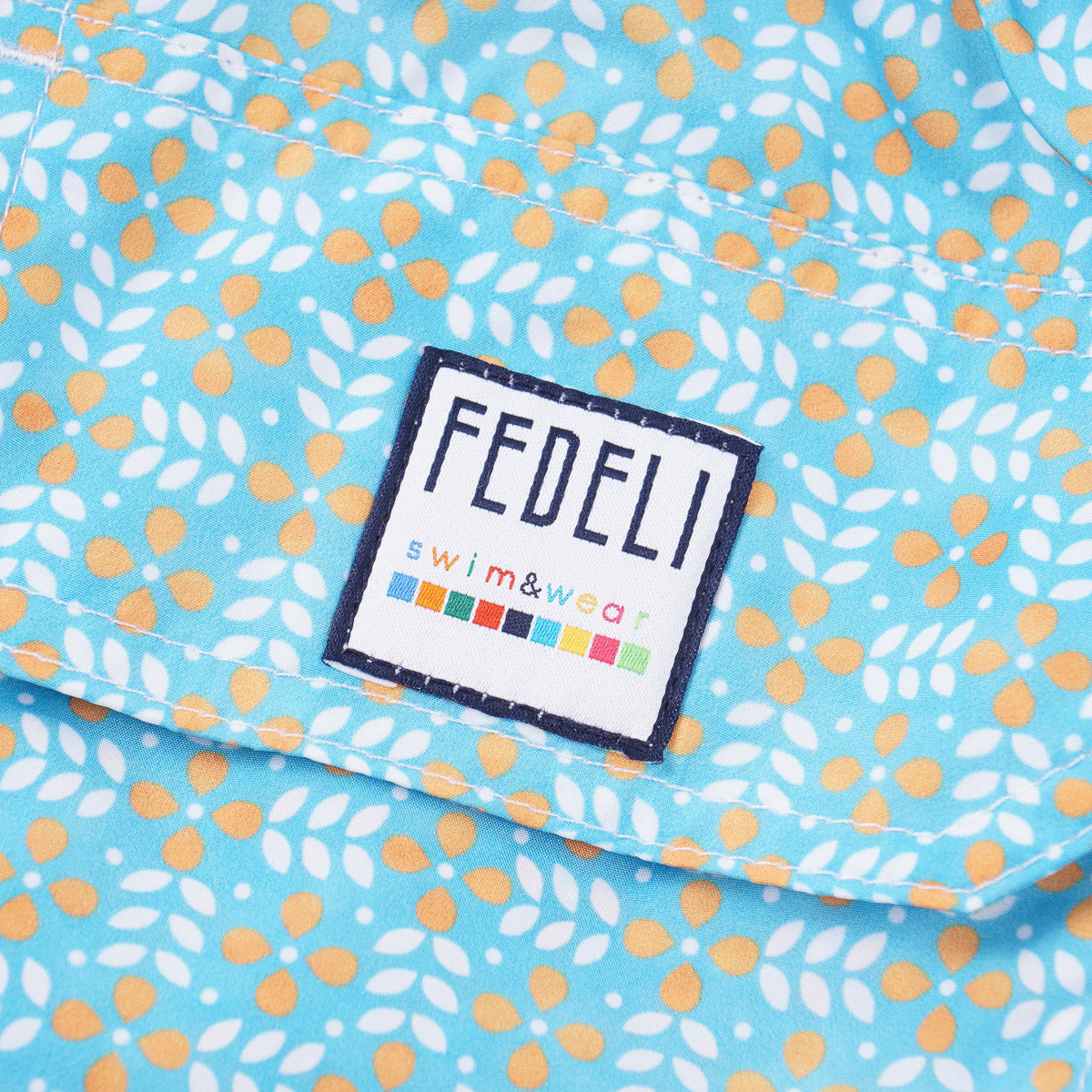 Fedeli 'Madeira' Printed Swim Trunks - Top Shelf Apparel