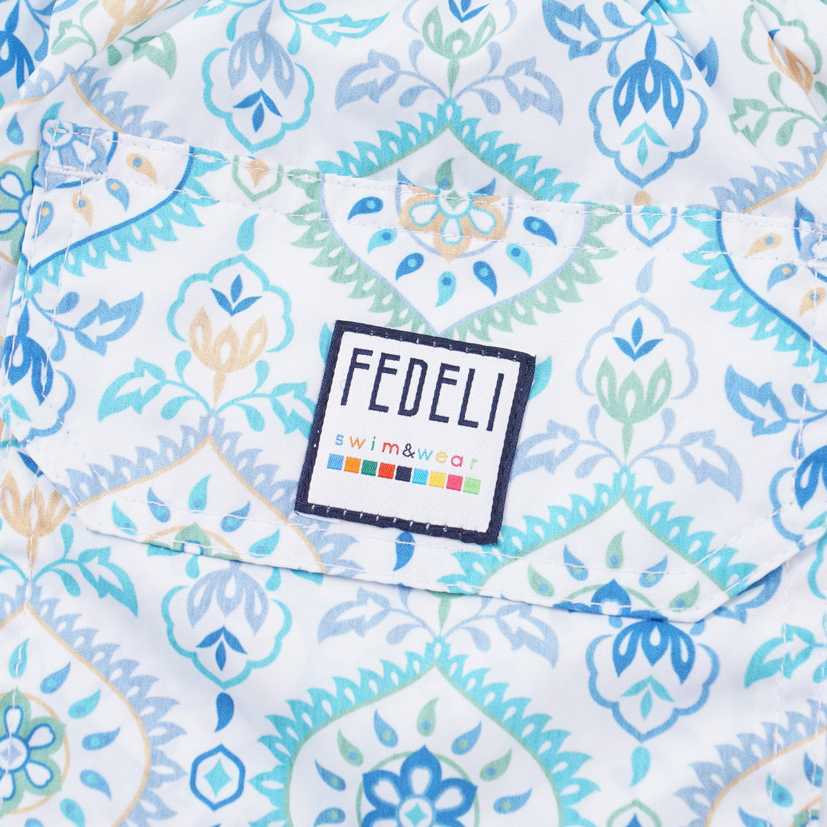 Fedeli 'Madeira' Printed Swim Trunks - Top Shelf Apparel