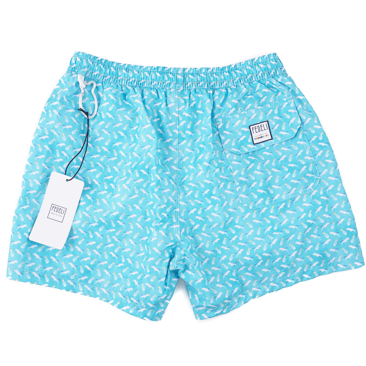 Fedeli 'Madeira' Printed Swim Trunks - Top Shelf Apparel