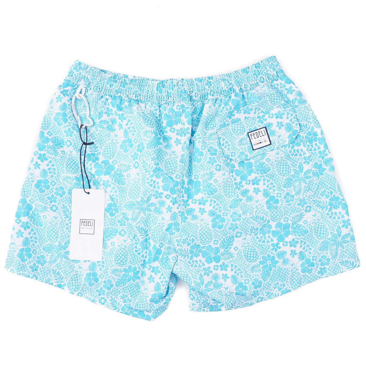 Fedeli 'Madeira' Printed Swim Trunks - Top Shelf Apparel