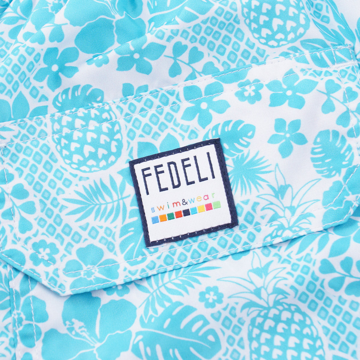 Fedeli 'Madeira' Printed Swim Trunks - Top Shelf Apparel