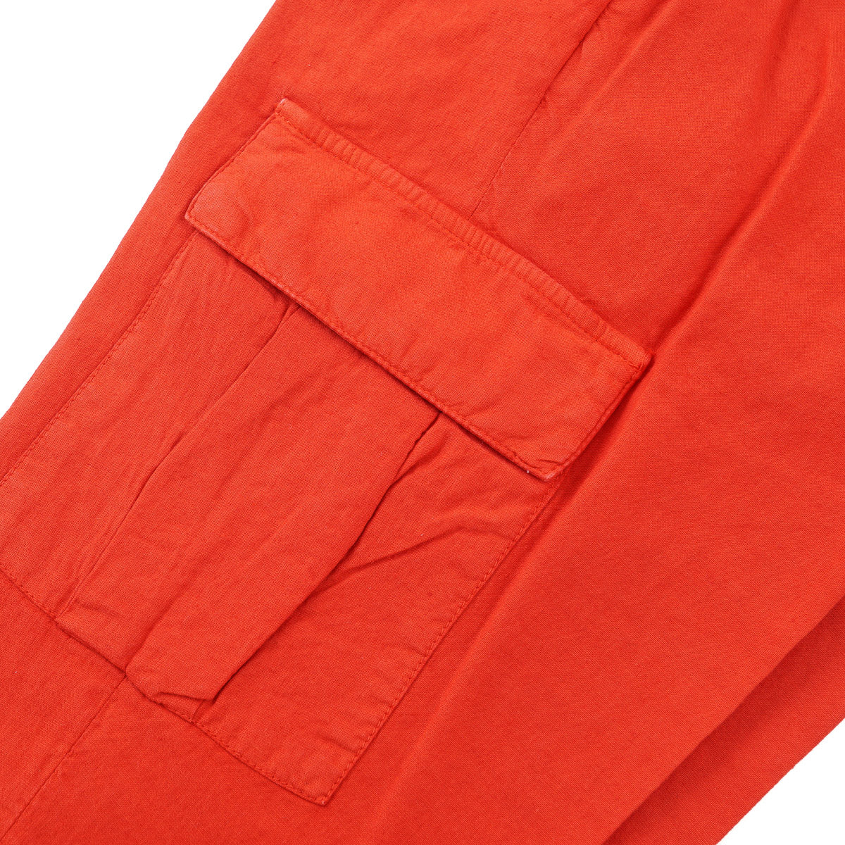 Sartorio Red Linen Cargo Pants - Top Shelf Apparel