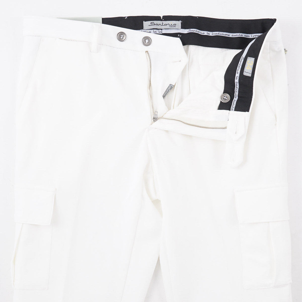 Sartorio Jersey Cotton Cargo Pants - Top Shelf Apparel