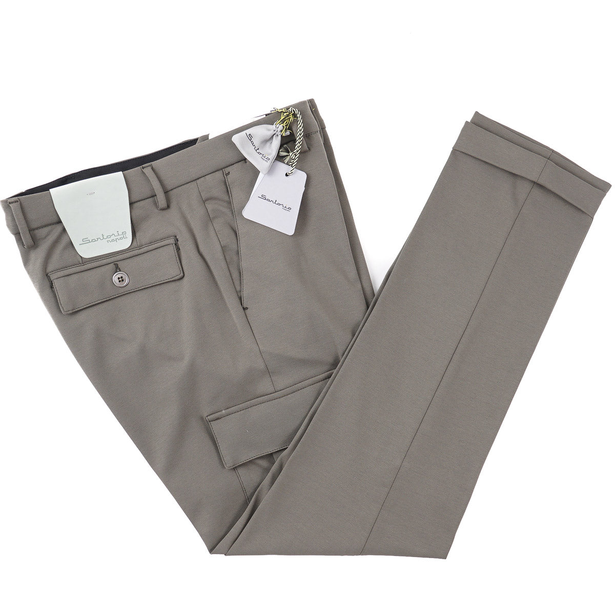 Sartorio Jersey Cotton Cargo Pants - Top Shelf Apparel