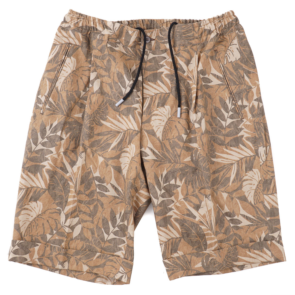 Sartorio Floral Print Drawstring Shorts - Top Shelf Apparel