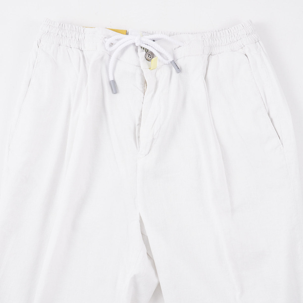 Sartorio Linen-Cotton Drawstring Pants - Top Shelf Apparel