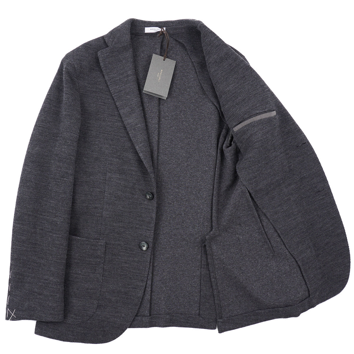 Boglioli Knit Wool-Cotton 'K Jacket'