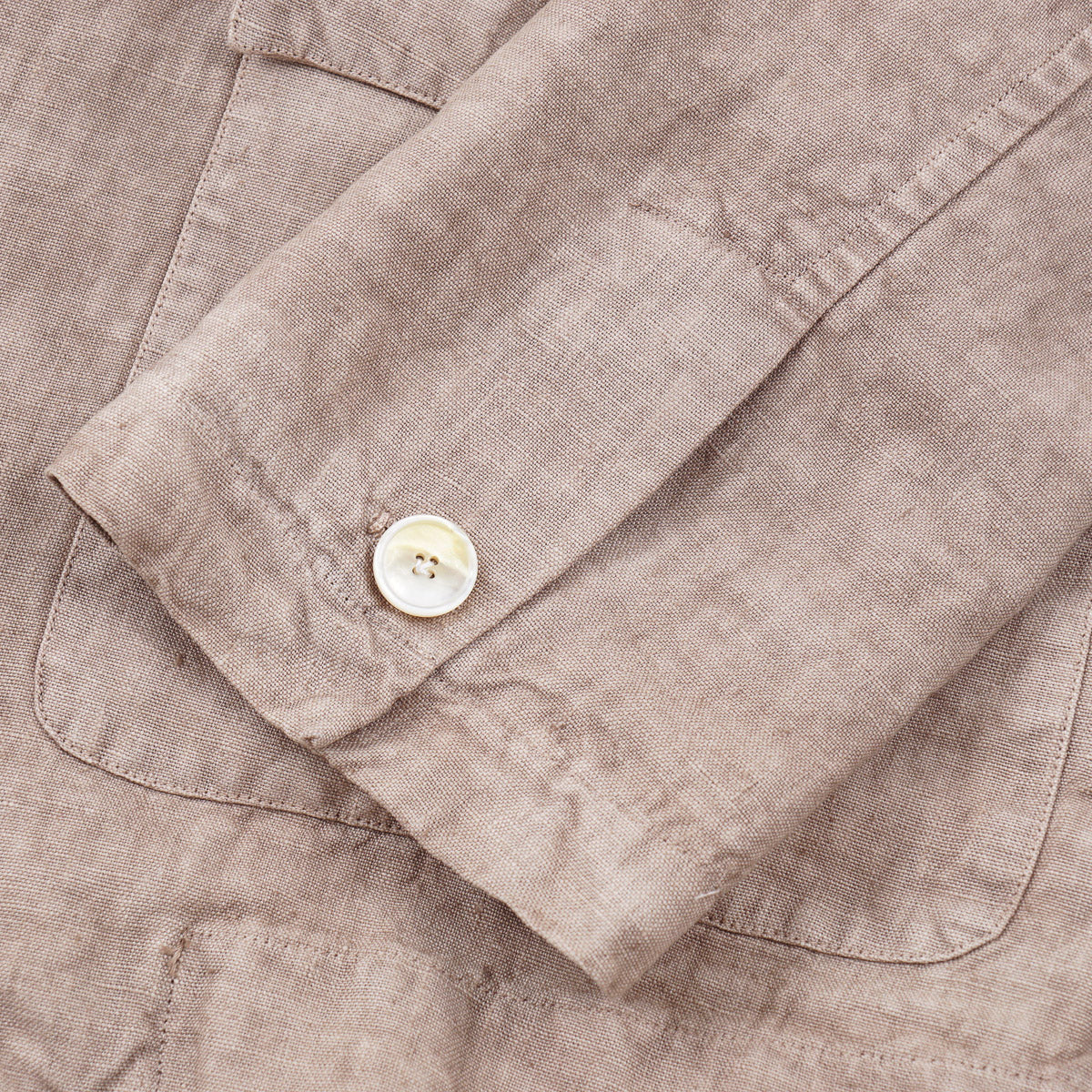 Finamore Unlined Linen Casual Jacket