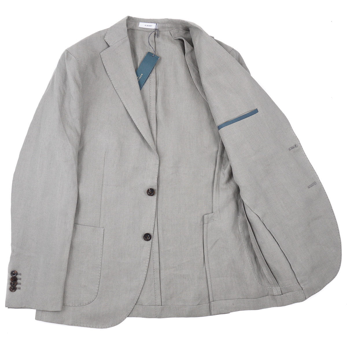 Boglioli Woven Linen 'K Jacket'