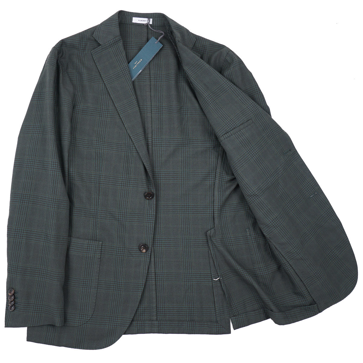 Boglioli Lightweight Wool-Silk 'K Jacket'
