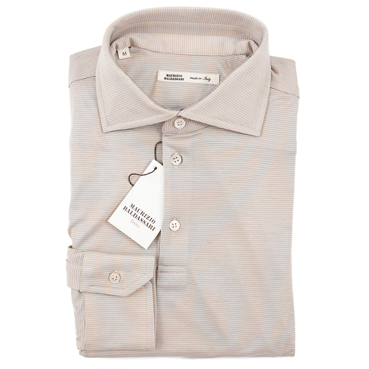 Maurizio Baldassari Jersey Wool Polo Shirt