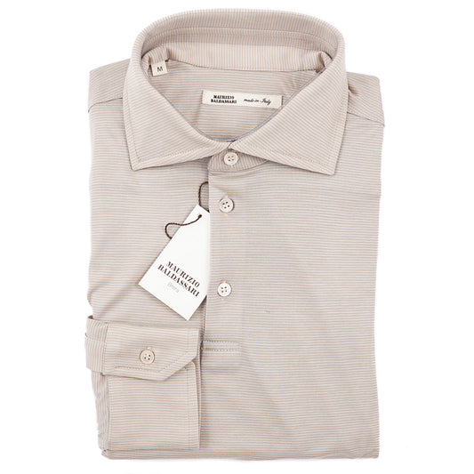 Maurizio Baldassari Jersey Wool Polo Shirt