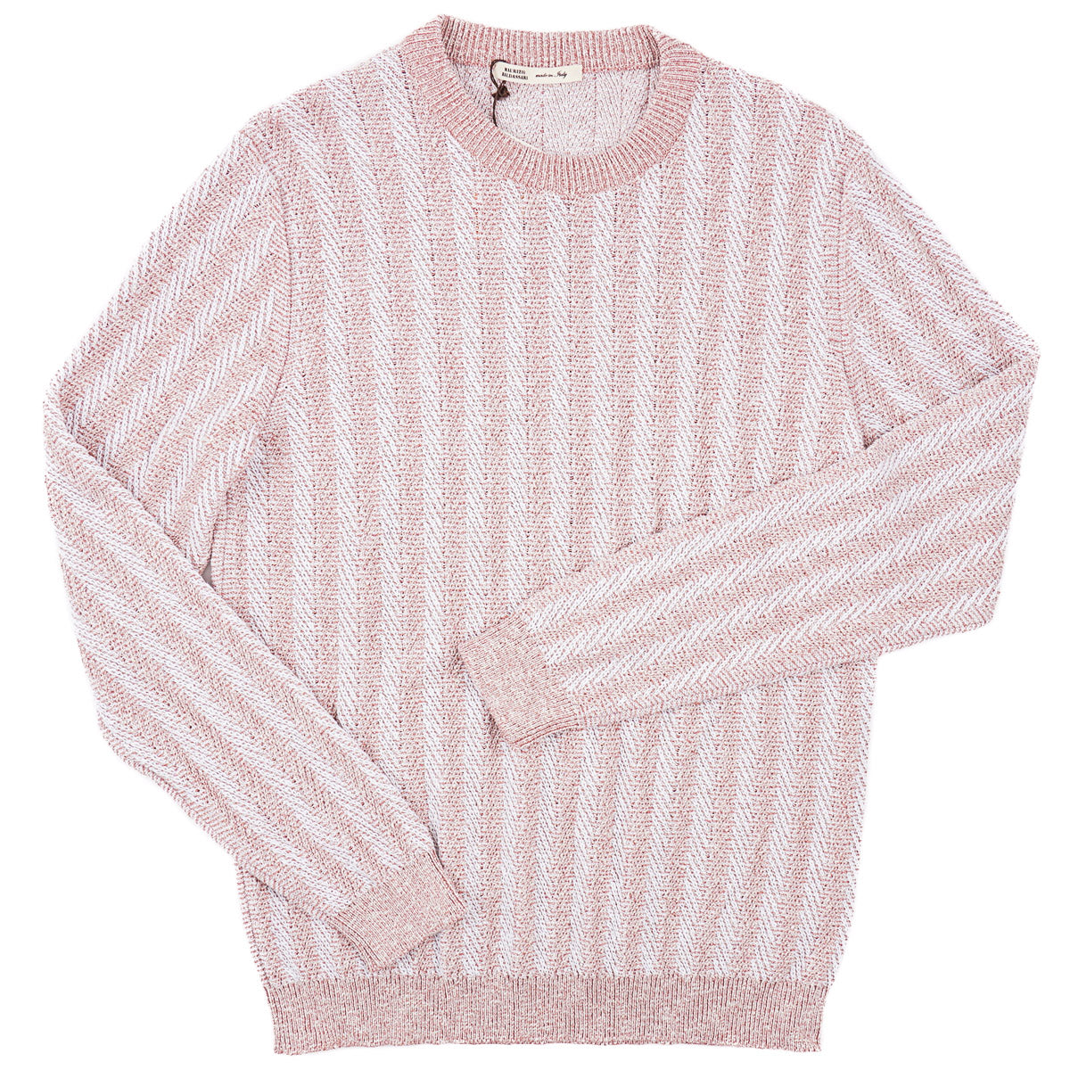 Maurizio Baldassari Knit Mouline Cotton Sweater
