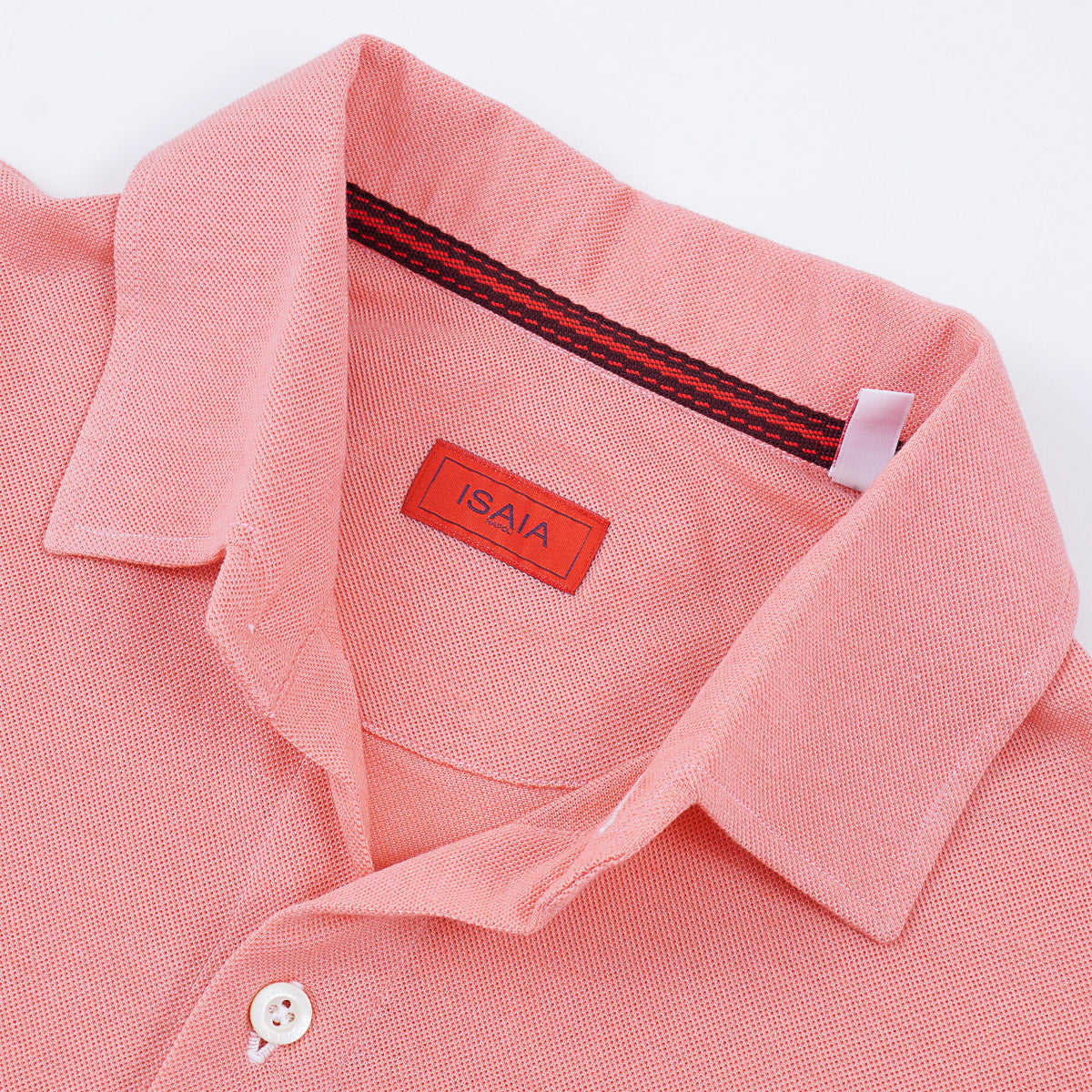 Isaia Pique Knit Cashmere-Silk Shirt
