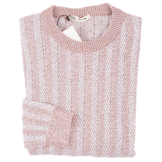 Maurizio Baldassari Knit Mouline Cotton Sweater