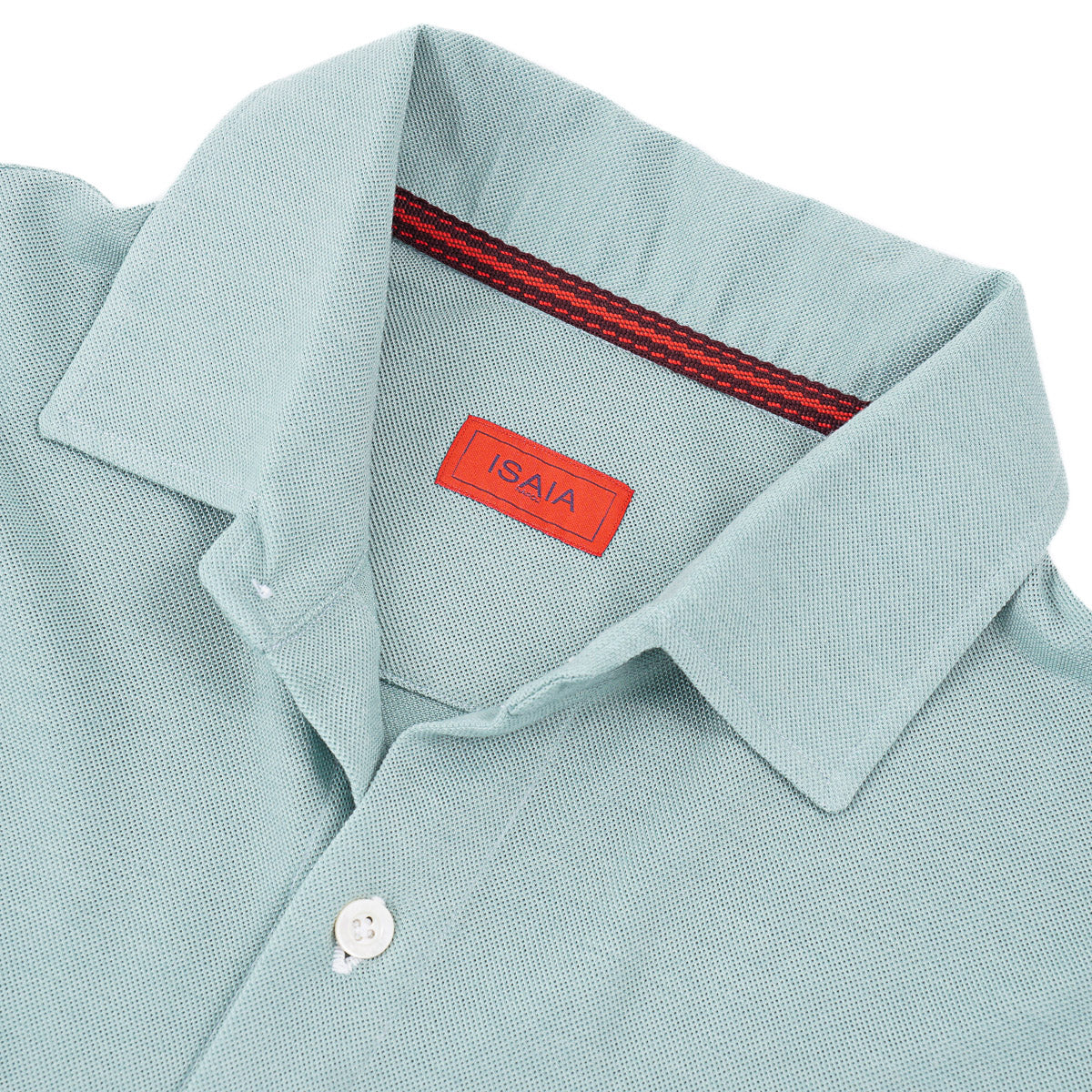 Isaia Pique Knit Cashmere-Silk Shirt