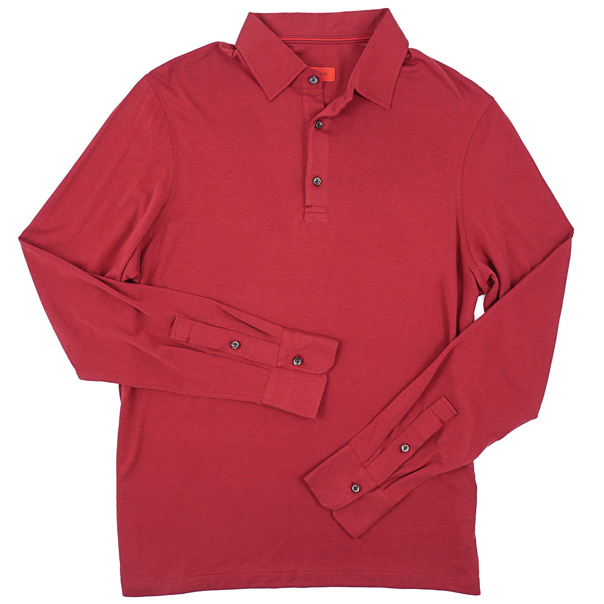 Isaia Lightweight Silk-Cotton Polo