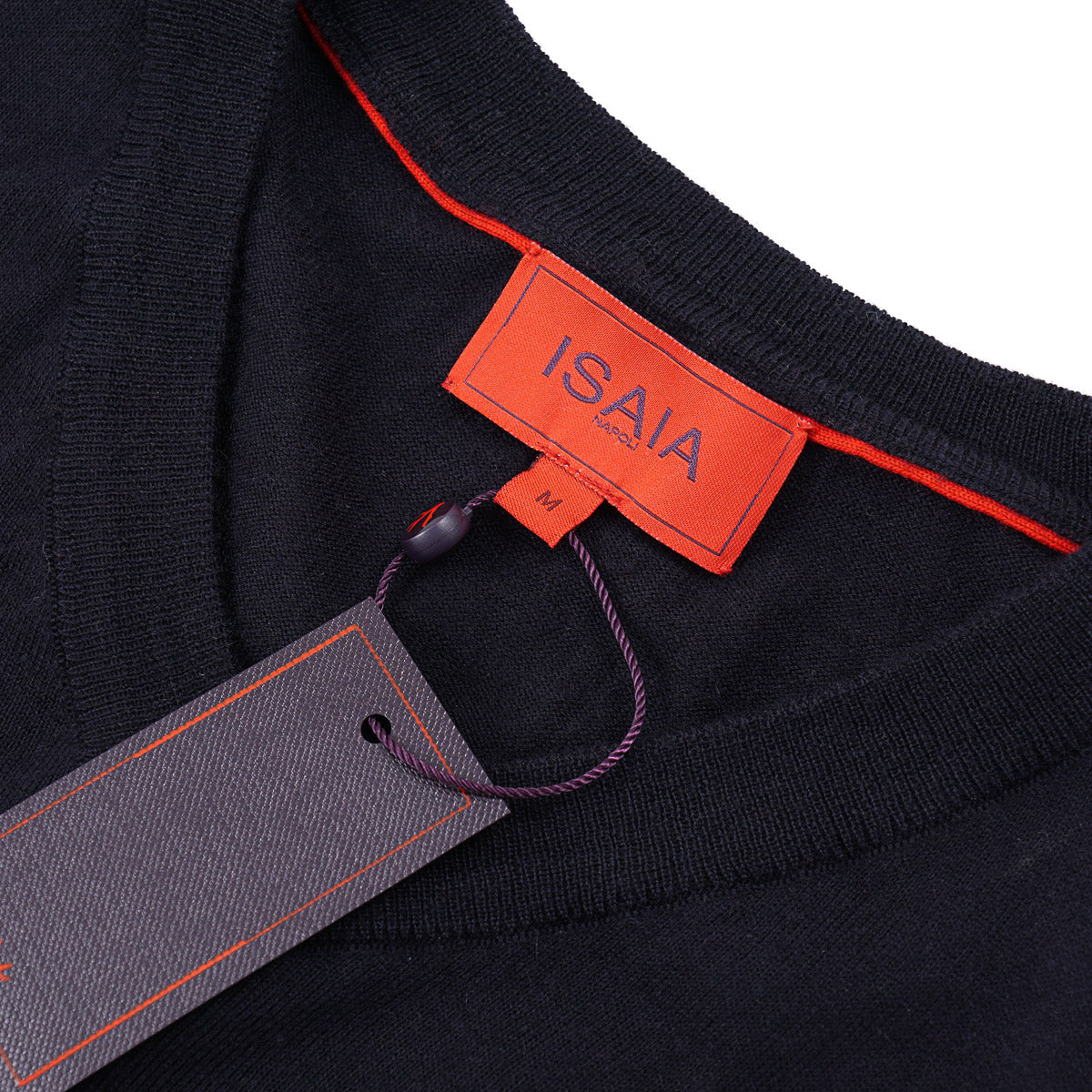 Isaia Lightweight Superfine Cashmere Sweater