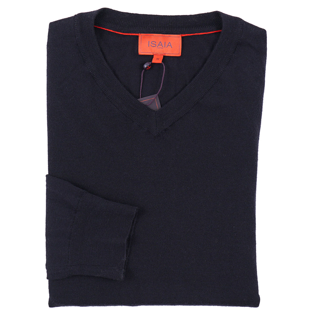 Isaia Lightweight Superfine Cashmere Sweater