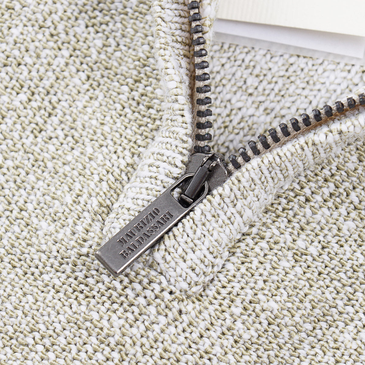 Maurizio Baldassari Knit Mouline Cotton Sweater