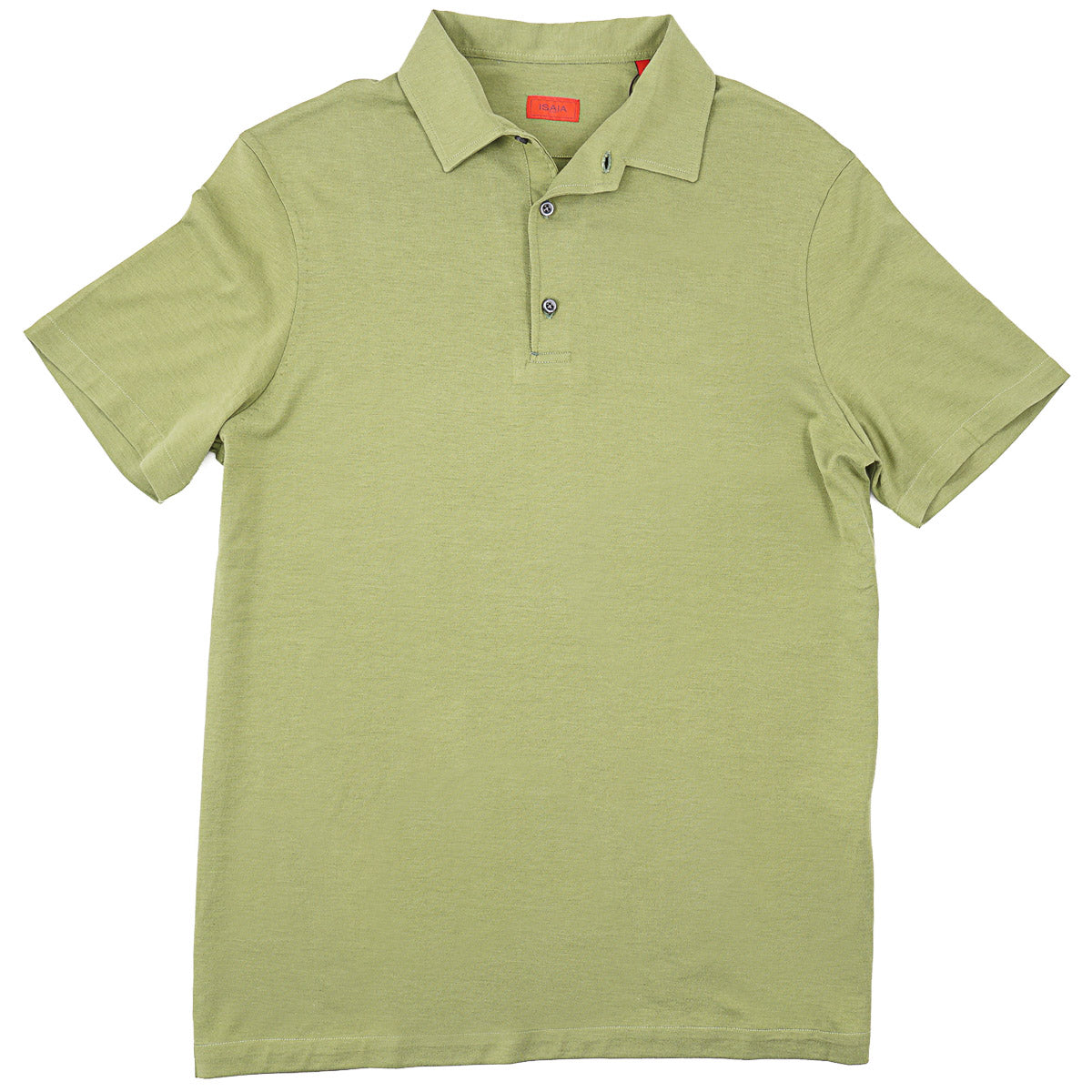 Isaia Lightweight Silk-Cotton Polo