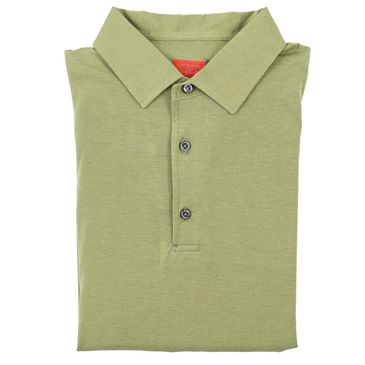 Isaia Lightweight Silk-Cotton Polo