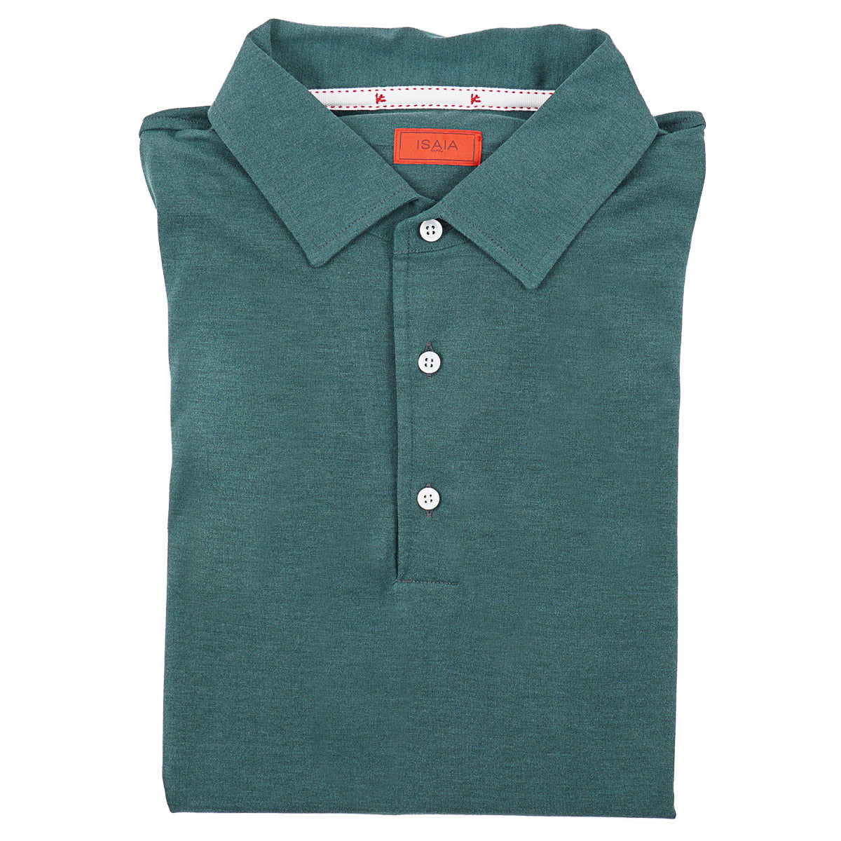 Isaia Lightweight Silk-Cotton Polo