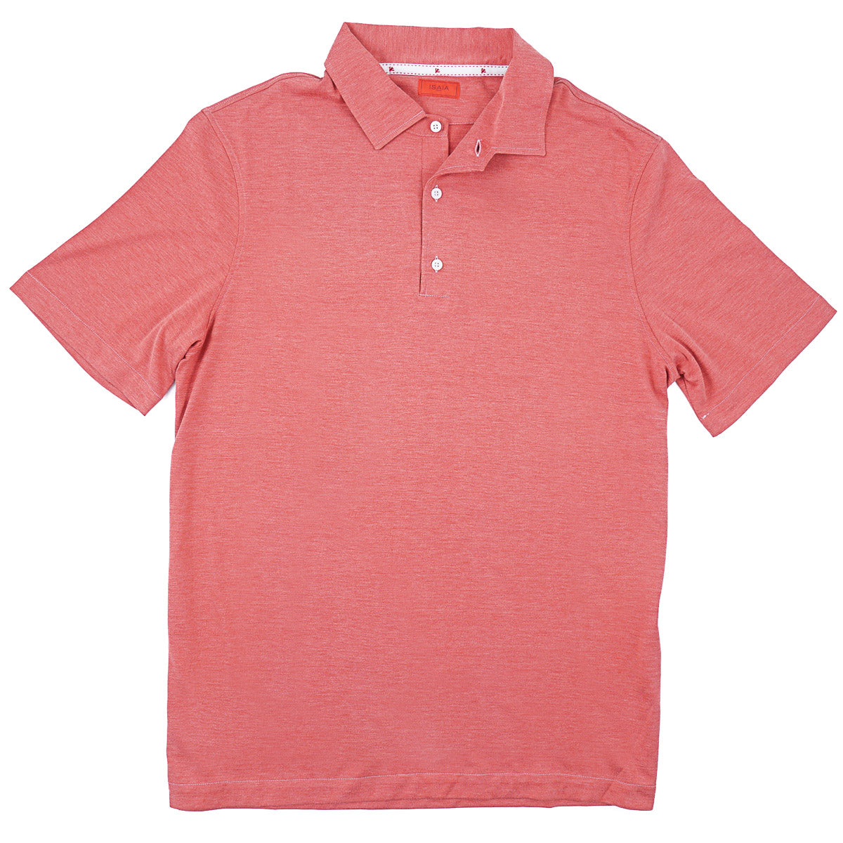 Isaia Lightweight Silk-Cotton Polo