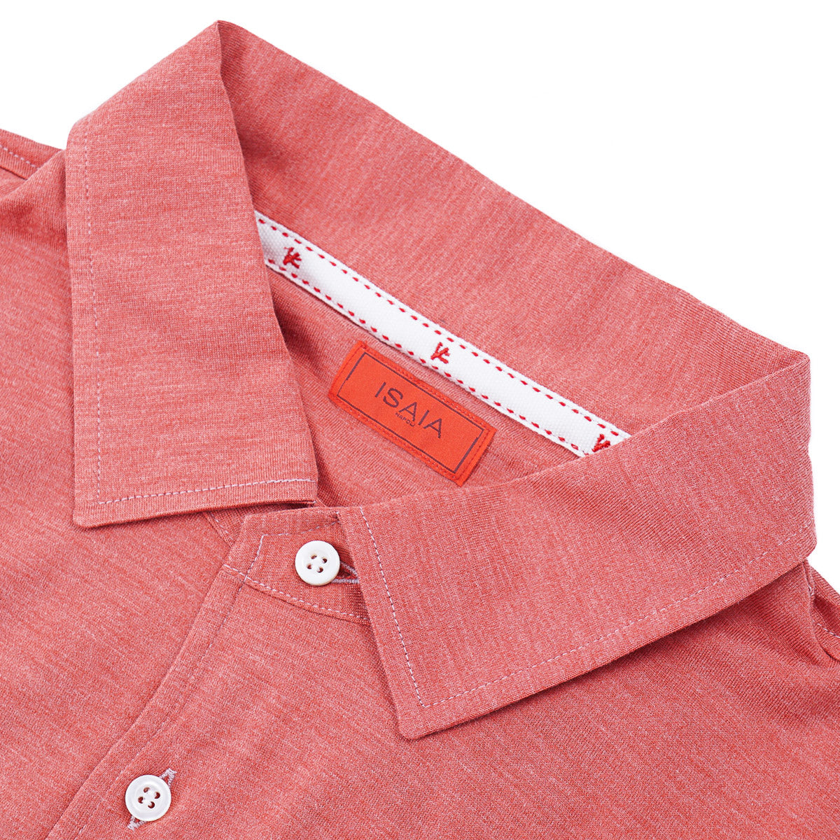 Isaia Lightweight Silk-Cotton Polo