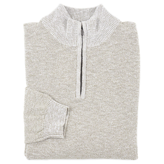 Maurizio Baldassari Knit Mouline Cotton Sweater