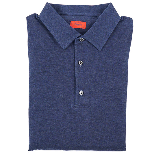Isaia Pique Knit Cotton Polo - Top Shelf Apparel