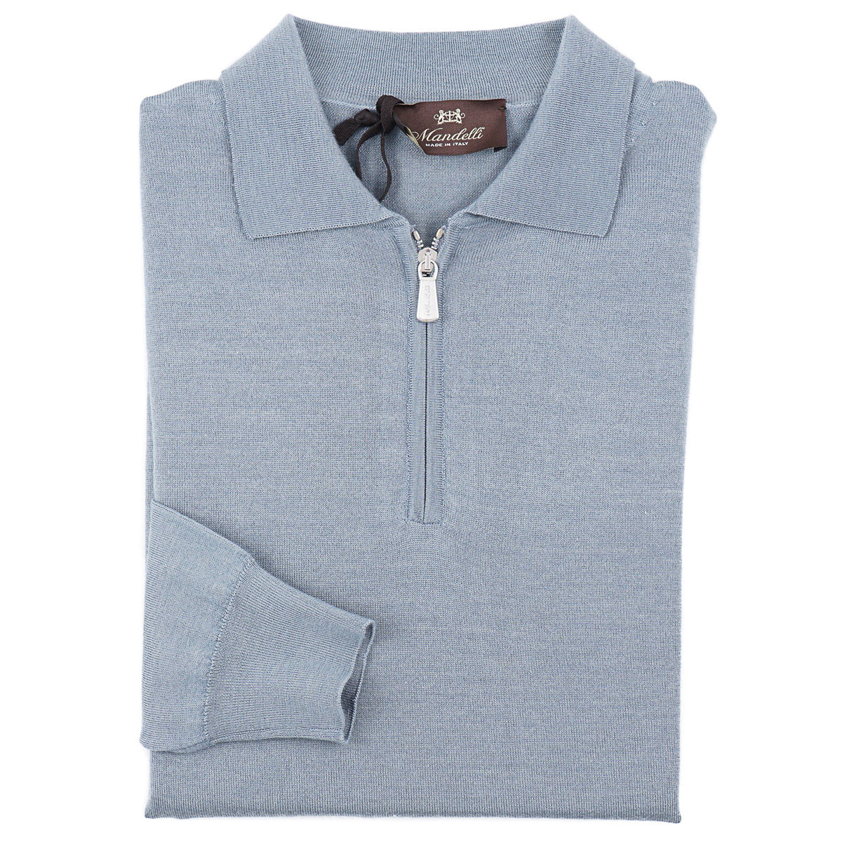 Mandelli Lightweight Cashmere-Silk Sweater