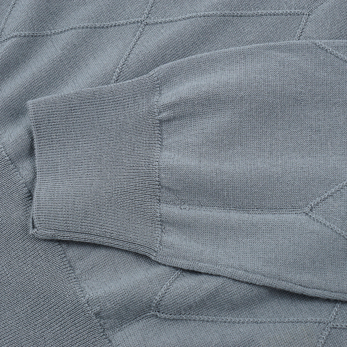 Mandelli Light Merino Wool Polo Sweater