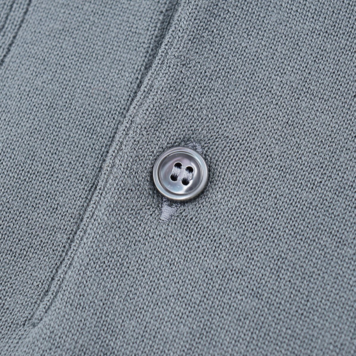 Mandelli Light Merino Wool Polo Sweater