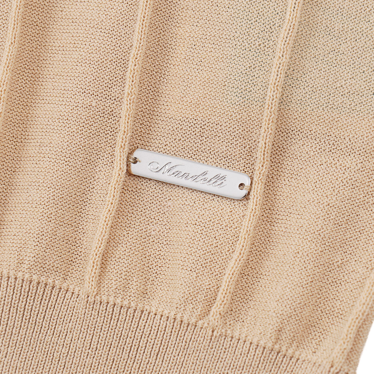 Mandelli Cotton-Silk Short Sleeve Sweater
