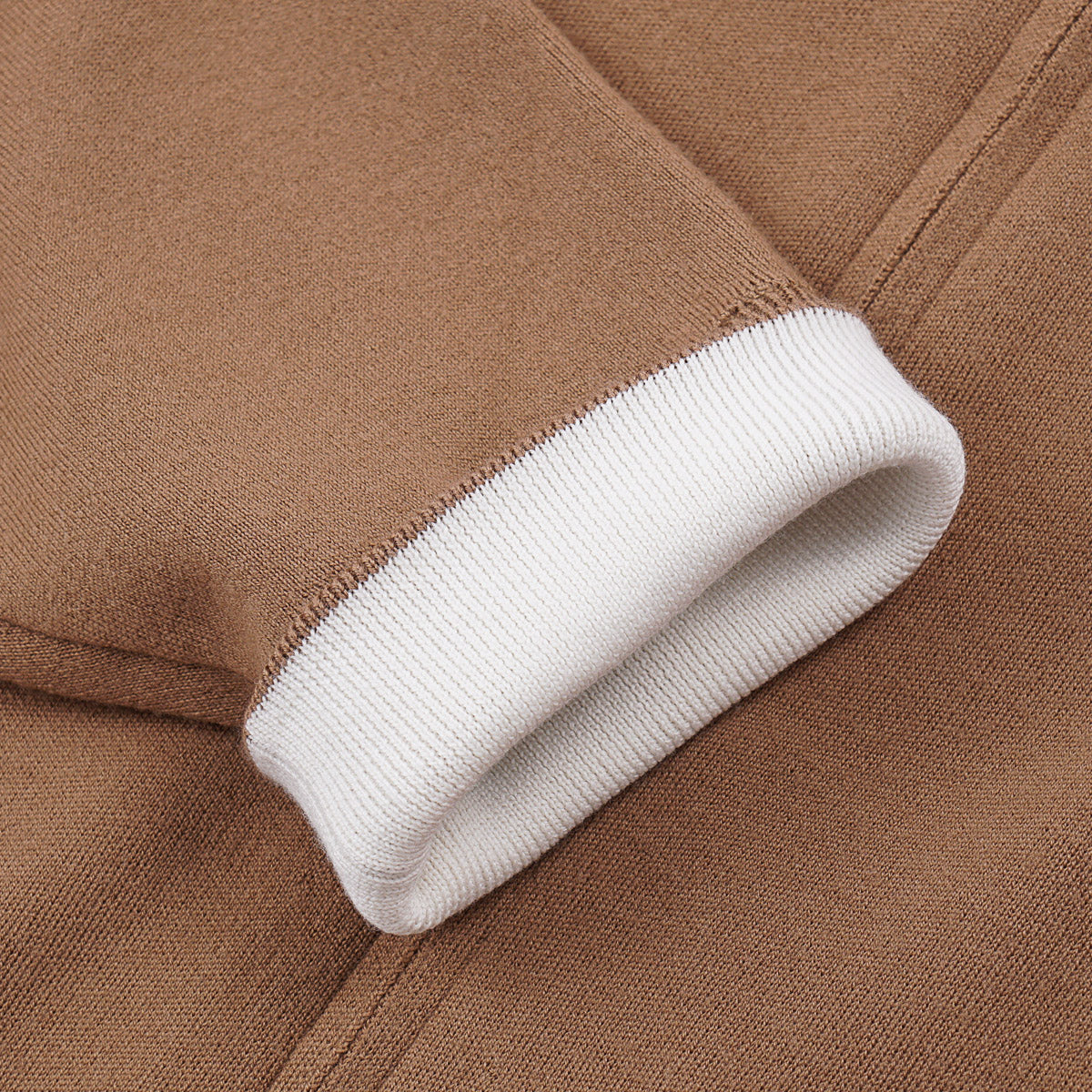 Mandelli Full-Zip Wool Sweater-Jacket
