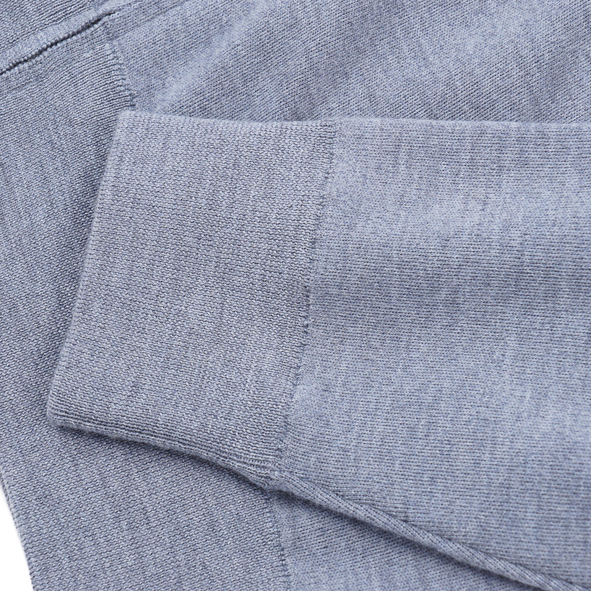 Mandelli Full-Zip Wool Hooded Sweater