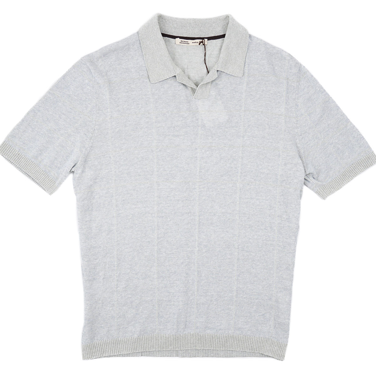 Maurizio Baldassari Knit Linen-Cotton Polo