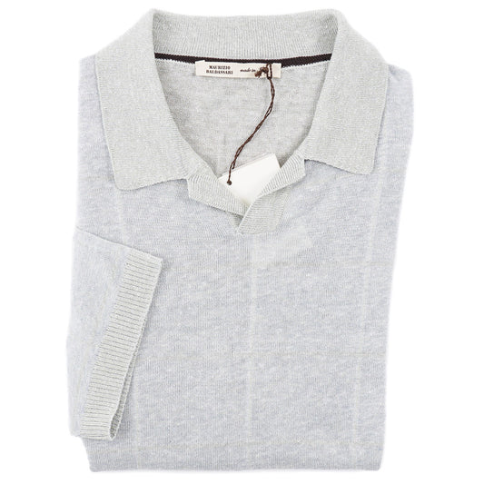 Maurizio Baldassari Knit Linen-Cotton Polo