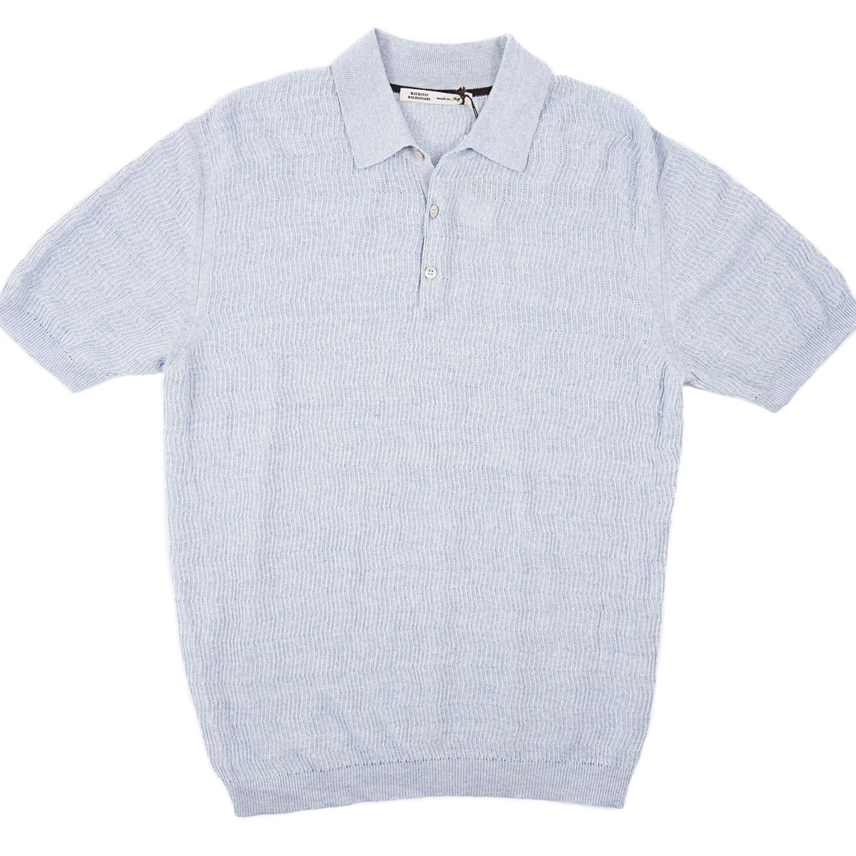 Maurizio Baldassari Knit Linen-Cotton Polo