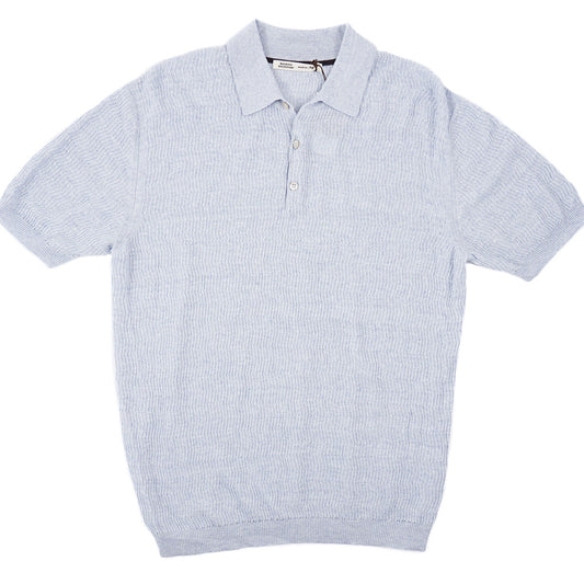 Maurizio Baldassari Knit Linen-Cotton Polo