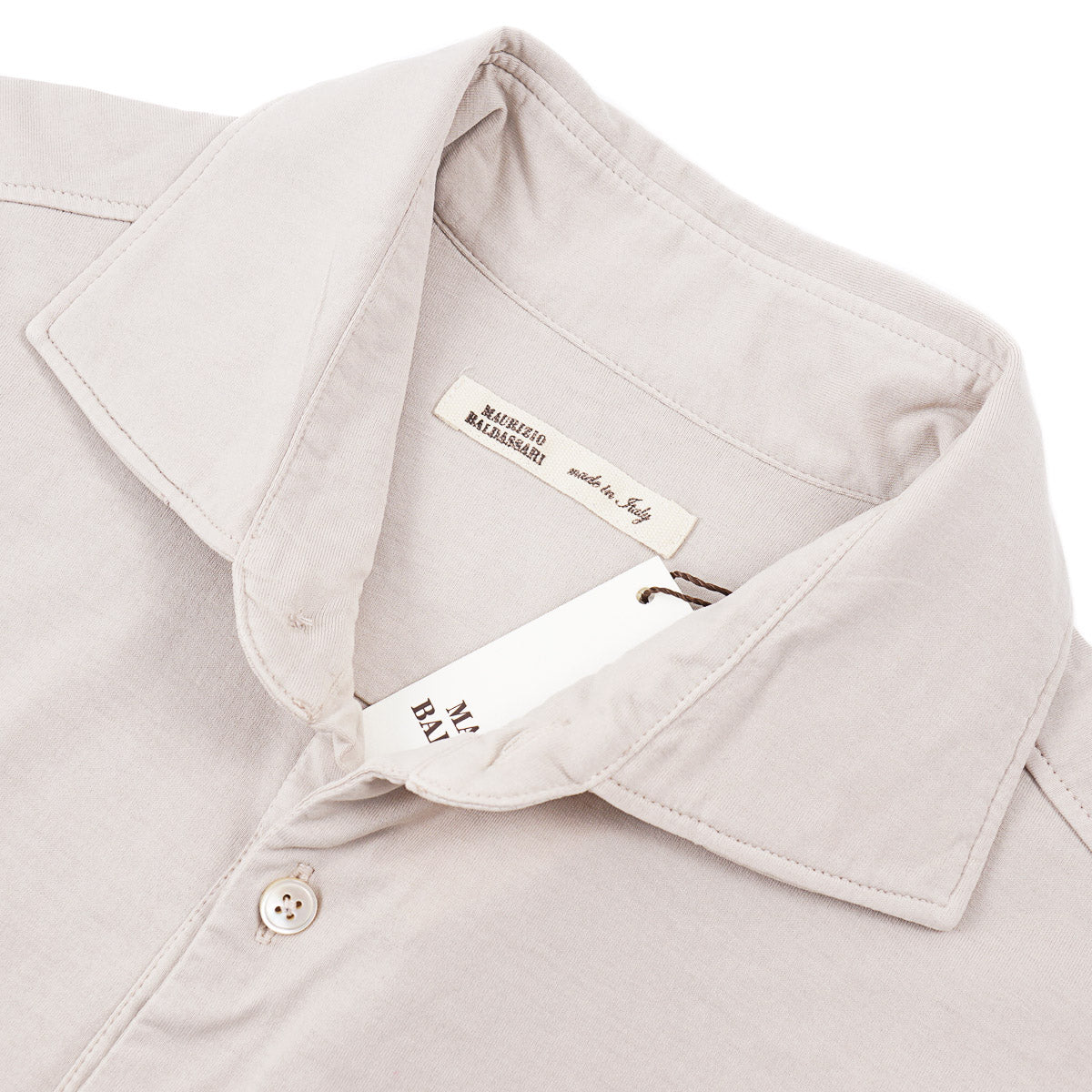 Maurizio Baldassari Jersey Cotton Polo